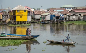Ville sur l'eau