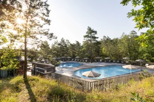 piscine forêt Perigord